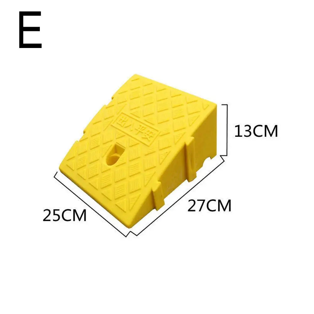 Portable Car Wheel Driveway Ramps Anti-Slip Wheel Chock