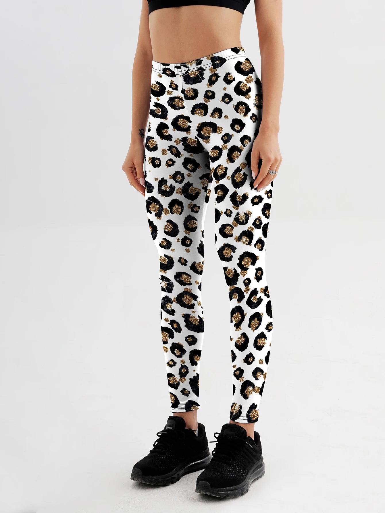 Women Leopard Printed Leggings For Fitness