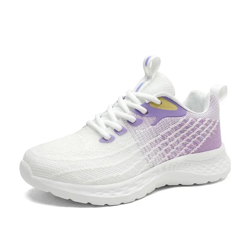 Women's Sports Shoes Spring 2025 New Knitted Casual Fashionable
