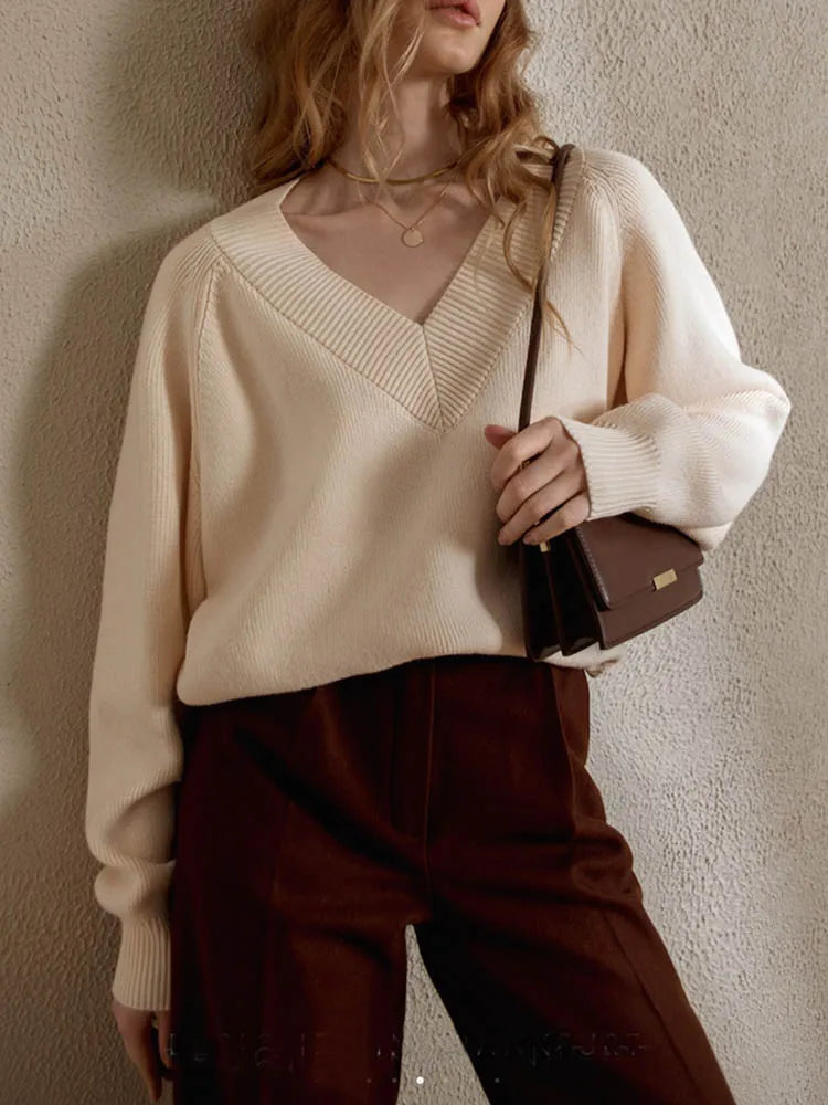 Fashion Sweater Woman Winter 2025 Vintage Oversize Sweaters