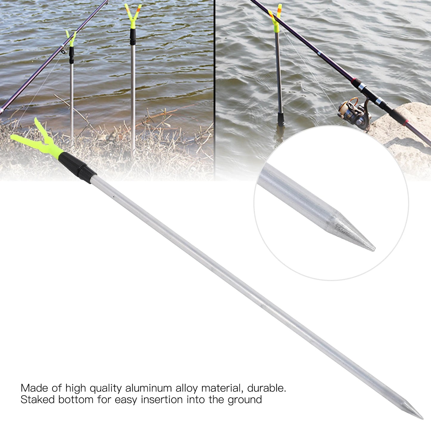 50/80/100cm Fishing Rod Holder Fixed Adjustable Extending