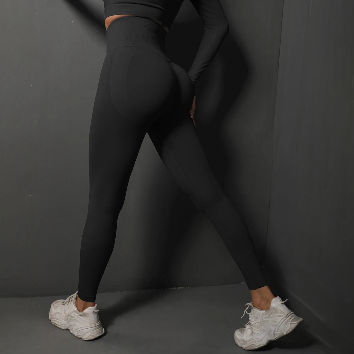 Naadloze gymleggings voor dames, yogabroeken,