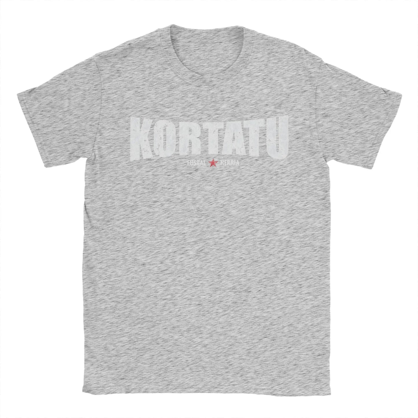 Kortatu Music T-Shirts Men Funny Cotton Tees Round Neck