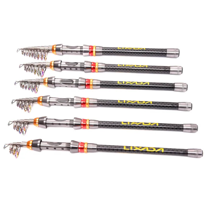 Lixada Telescopic Fishing Rod and Reel Combo