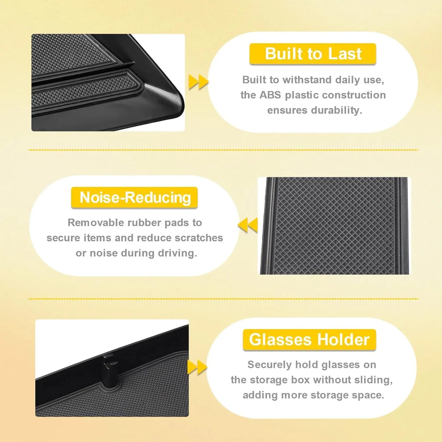 Dashboard Organizer Compatible with Volkswagen Taos 2022 2023 2024