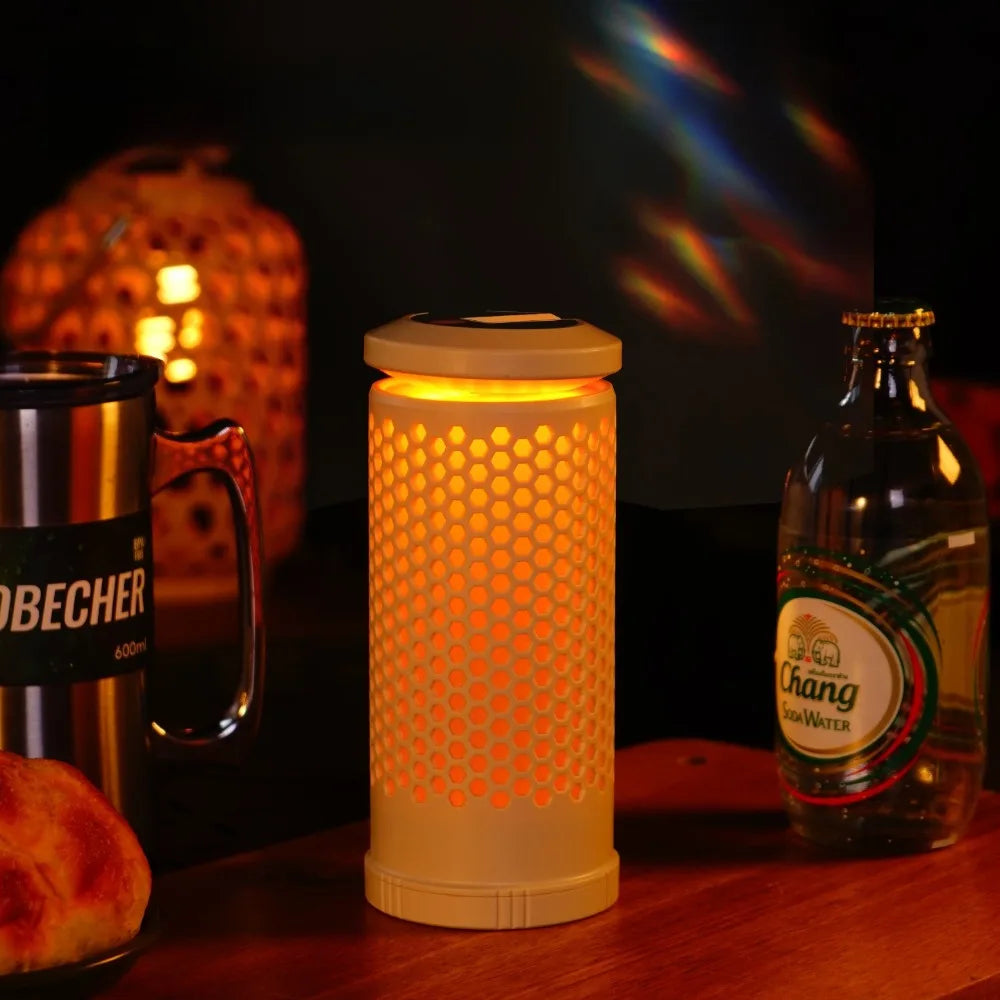 Multifunctionele sfeerverlichting voor buiten, intrekbare kampeerlamp,