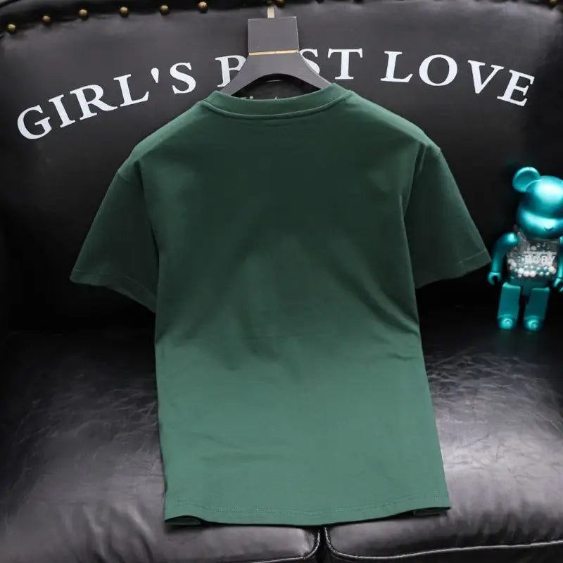 Top Embroidery Man Tee Shirts Katoen T Shirt for Men