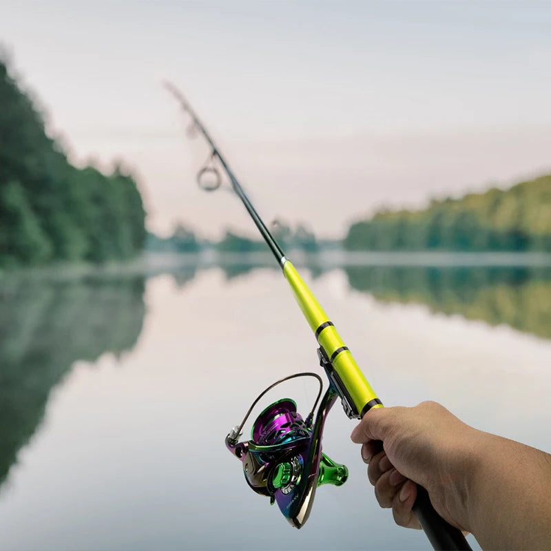 Telescopic Rock Fishing Rod 3.0M Spinning Fly Carp