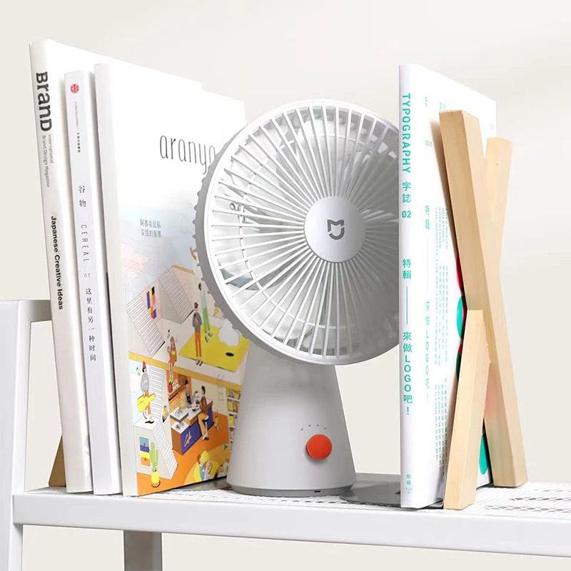 XIAOMI MIJIA Desktop Mobile Fan,Desktop Handheld Two In One