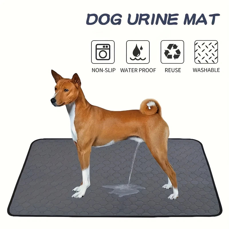 Dog Pee Pad Reusable Washable Dog Urine Mat Car Seat Floor
