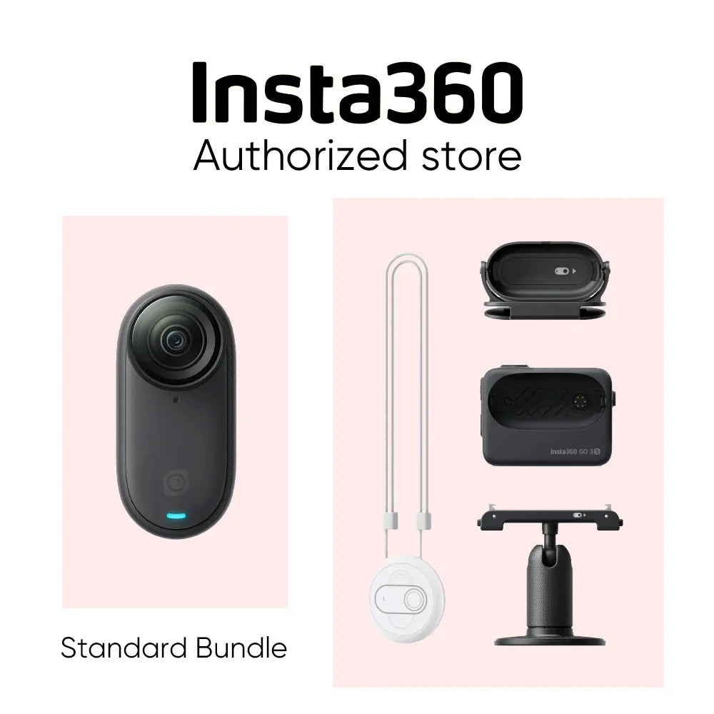 Insta360 GO 3S 4K Tiny Portable Vlogging Camera,