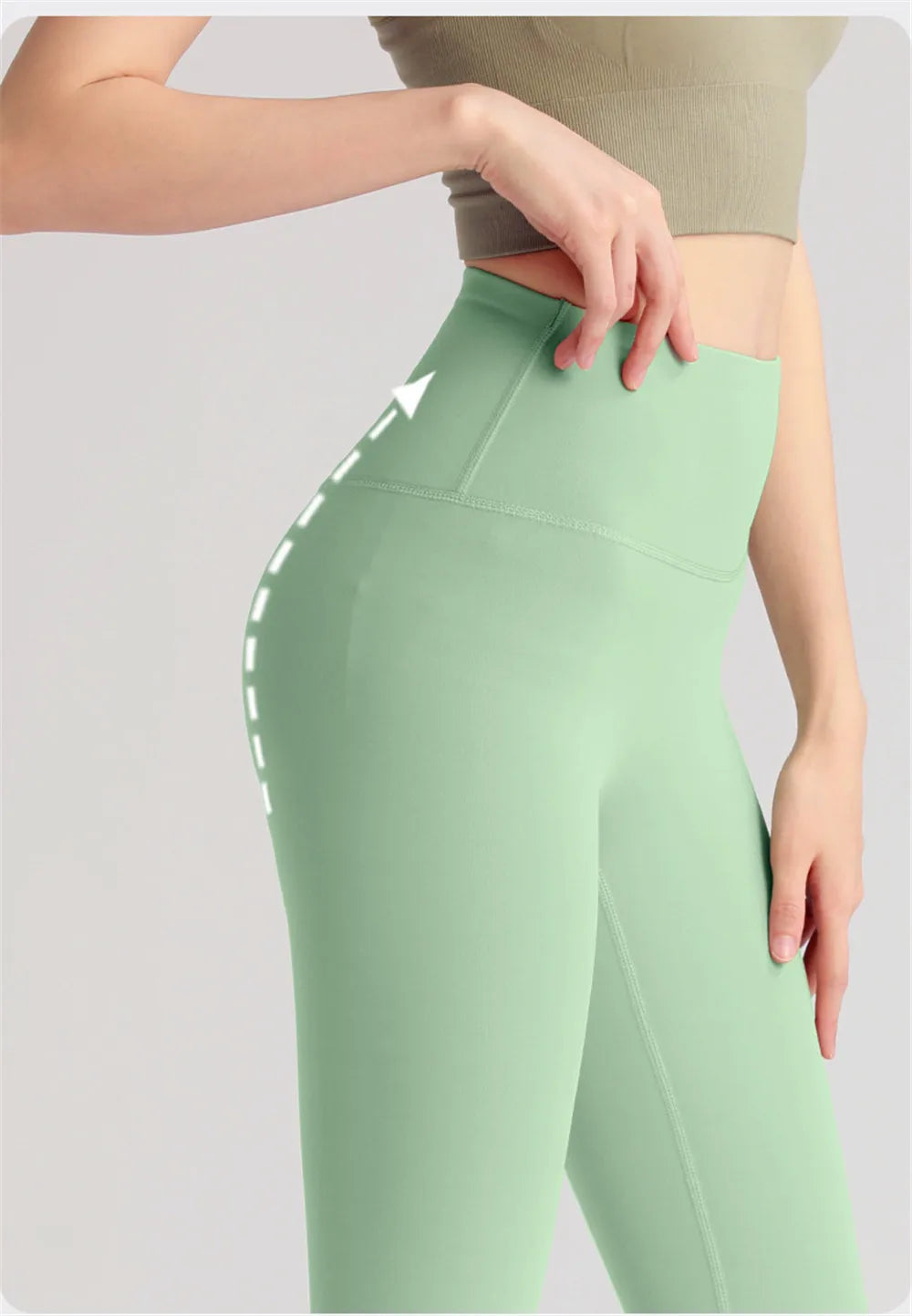 Yogaleggings Naked Feeling Workout 7/8 Jegging 25 inch