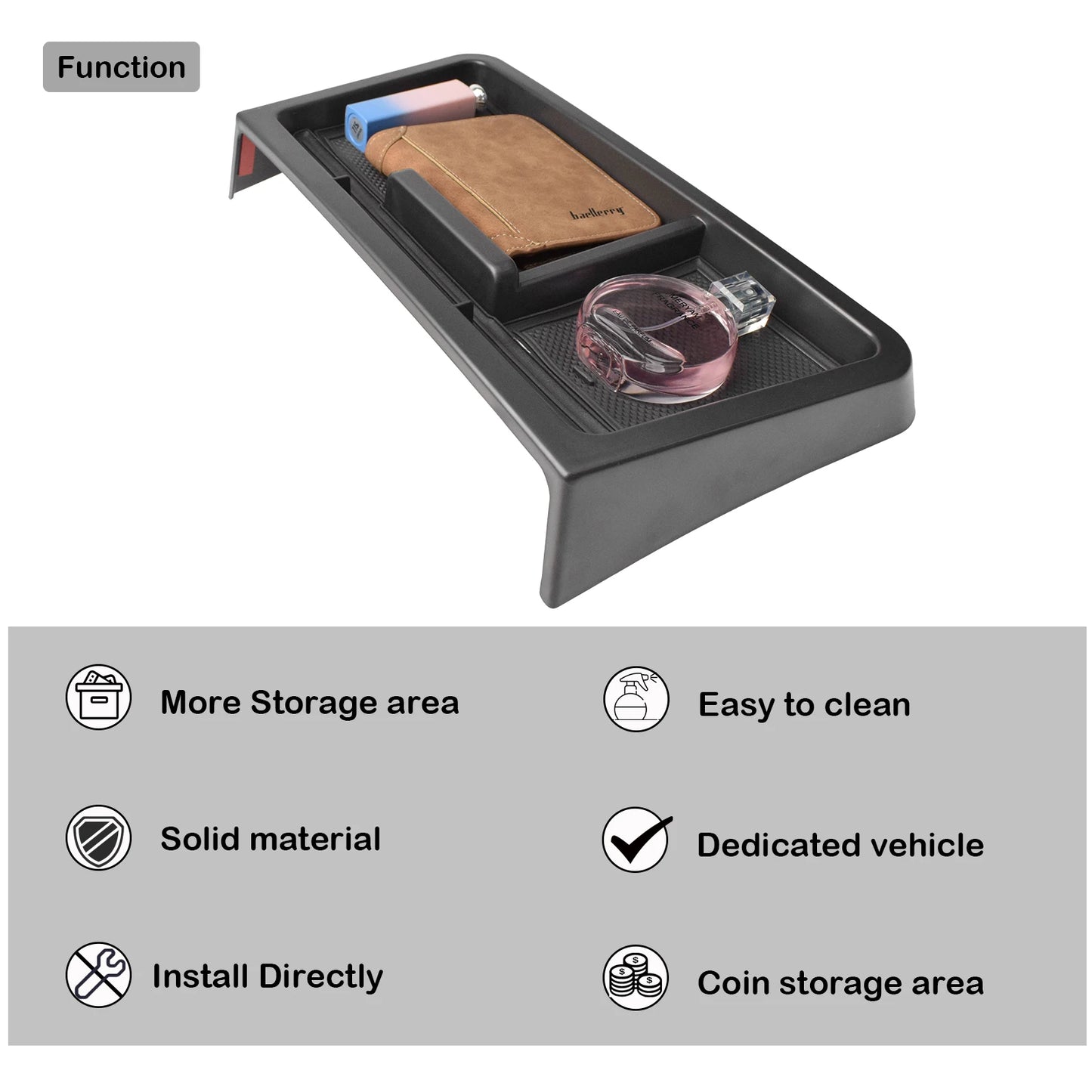 Dashboard Tray Organizer Compatible with GMC