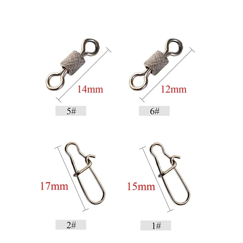 FTK 20PCS 16cm 20cm 25cm Anti-bite Steel Wire Leader
