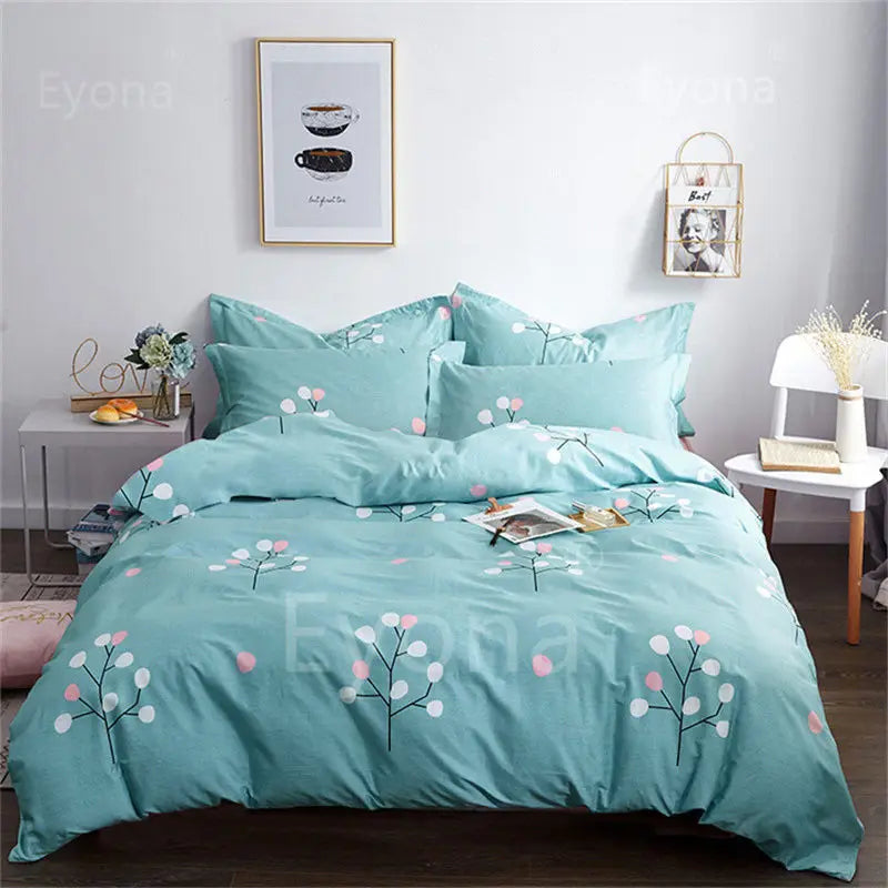 Single Double Duvet Covers Comfortable Suitable Cotton