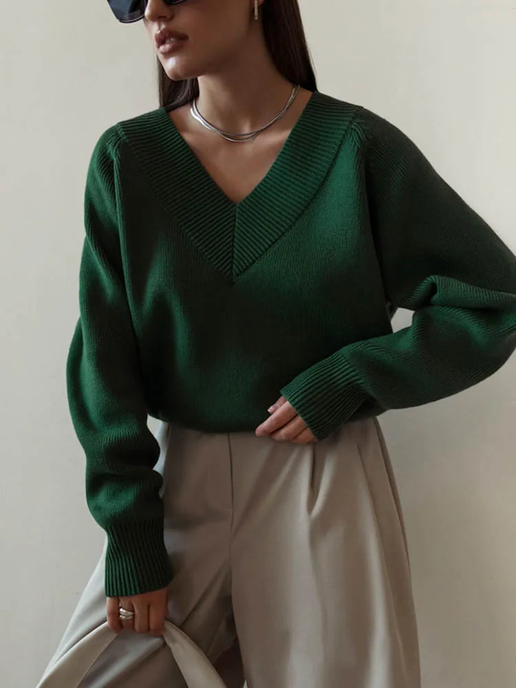 Fashion Sweater Woman Winter 2025 Vintage Oversize Sweaters