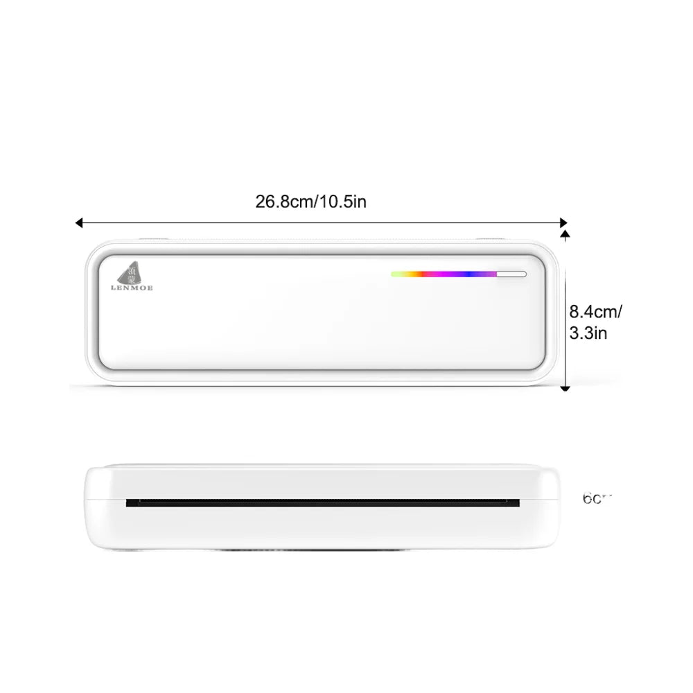 Mini Portable Inkless A4 Wireless Thermal Printer