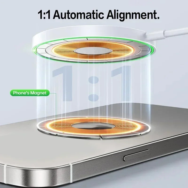30W Magnetic Wireless Charger Pad Original Fast Charging
