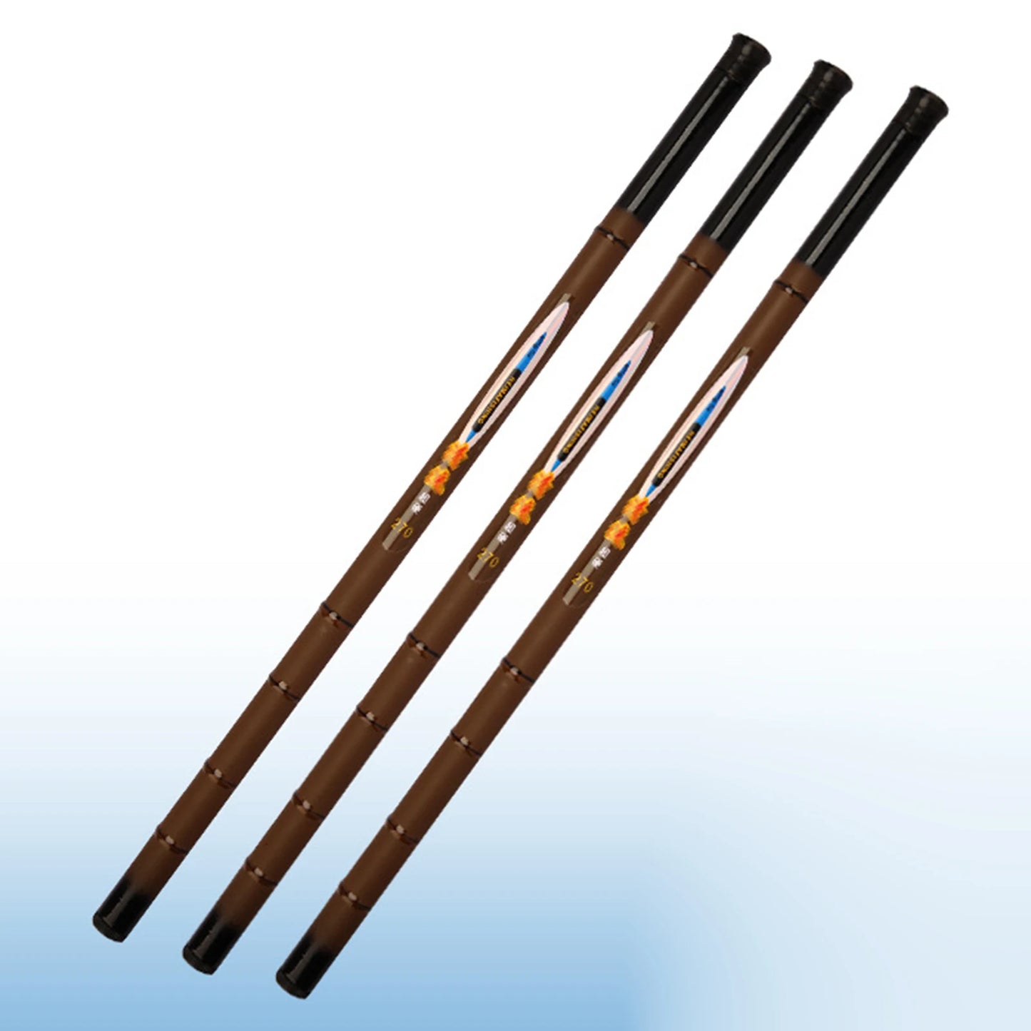 Portable Telescopic Fishing Rod with Solid Rod Tip
