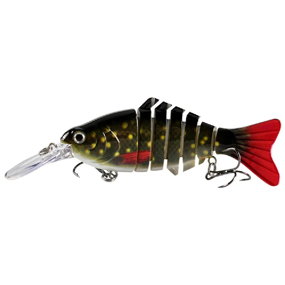 1Pcs Swim Bait Fishing Lures Wobblers 12cm 17g Artificial