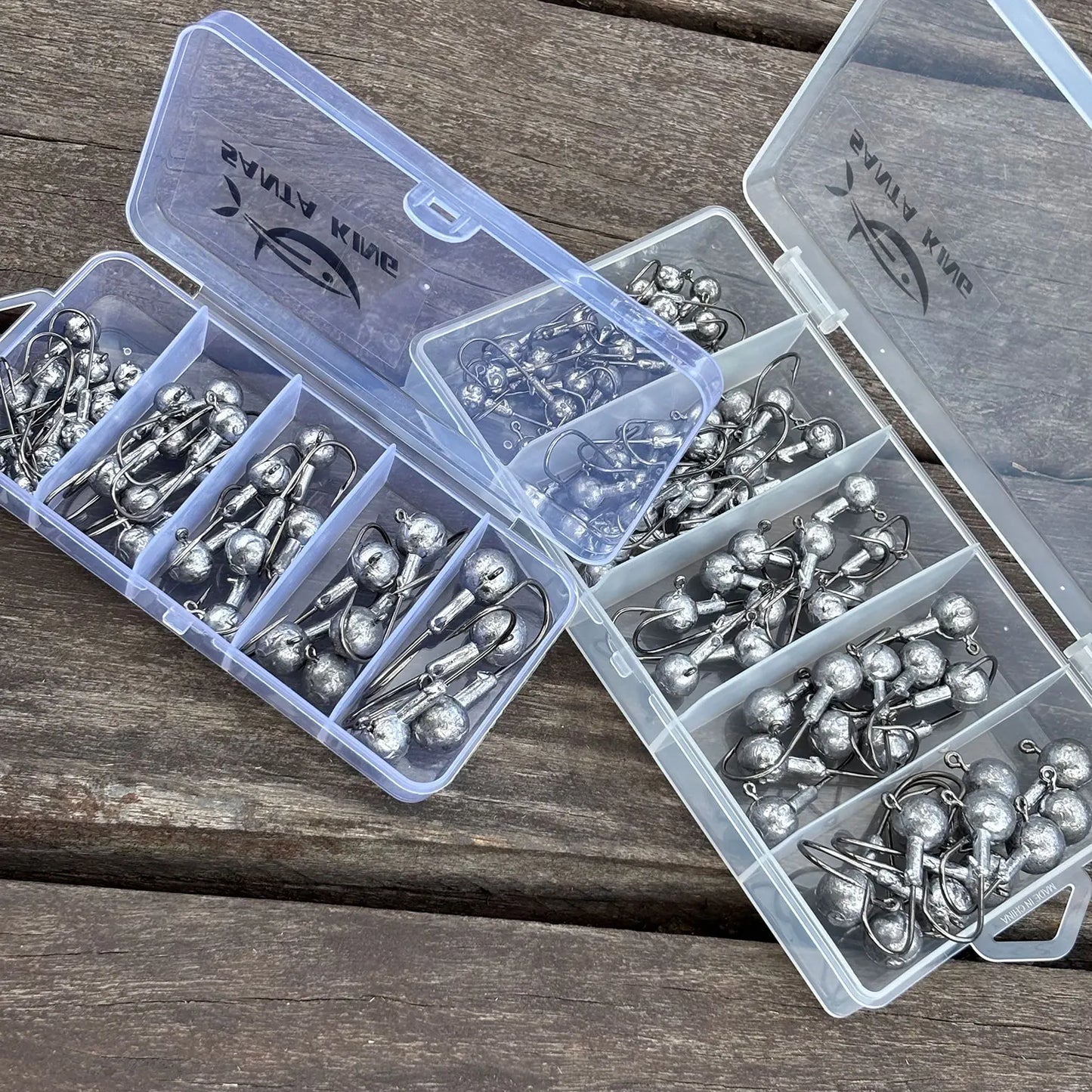 SantaKing 33/70Pcs Jig Heads Fishing