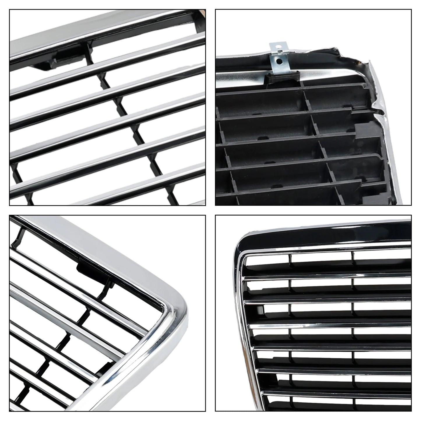 Artudatech Front Bumper Grille Grill Fit Mercedes-Benz E-Class