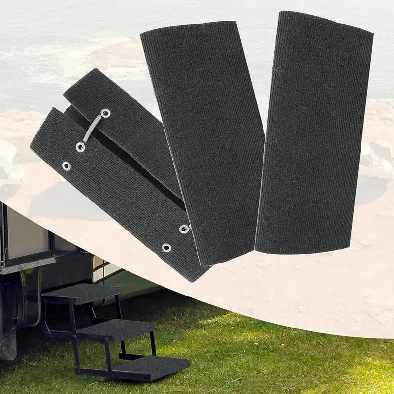RV Step Covers Non-Slip Stair Rugs Cover Wrap Carpet Step