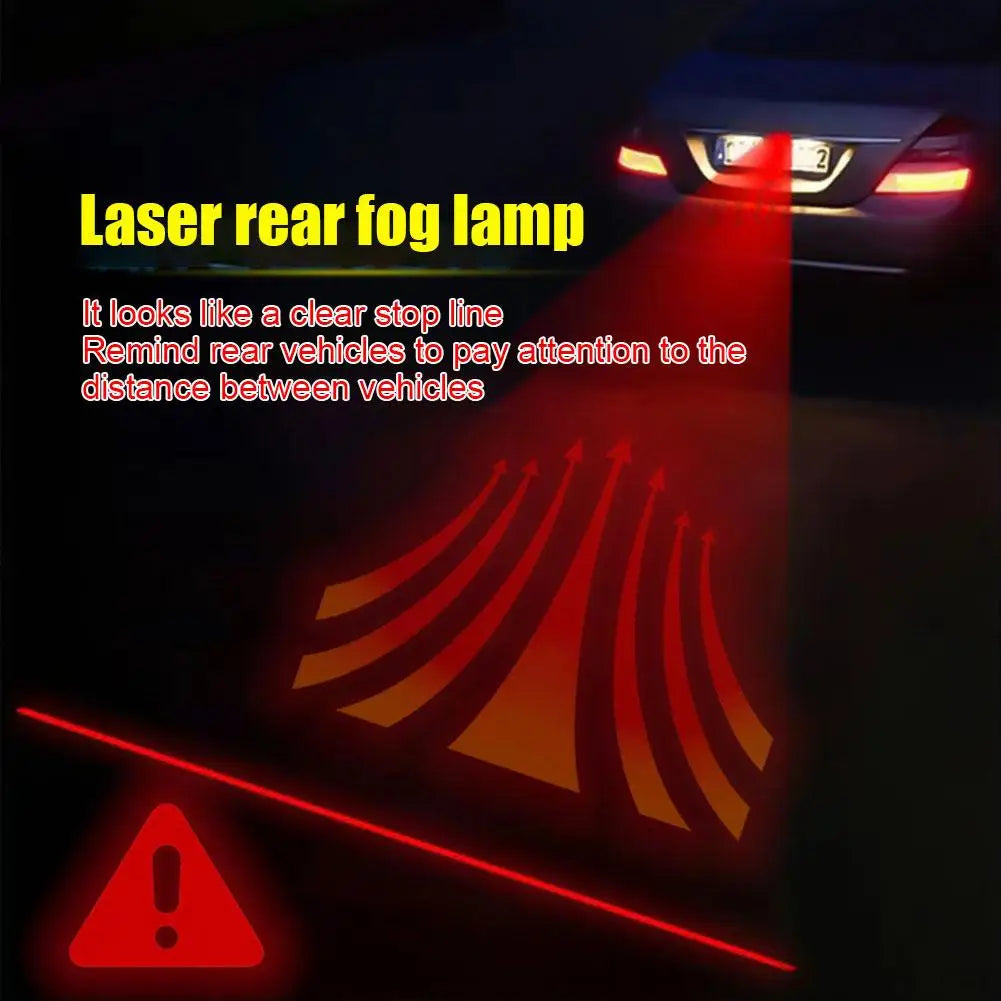 Car Decoration Lamp Auto Motorcycle Laser Fog Lights