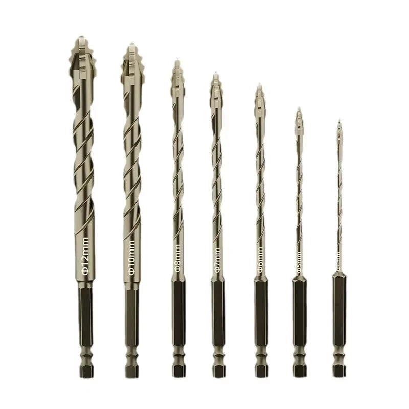Upgraded four-edged sawtooth drill bit Professional