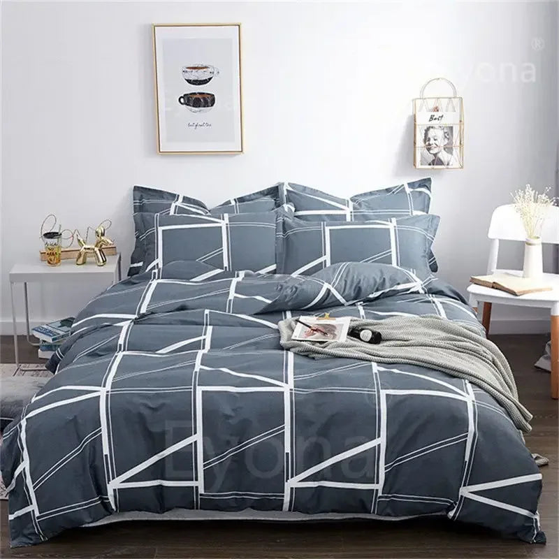 Single Double Duvet Covers Comfortable Suitable Cotton