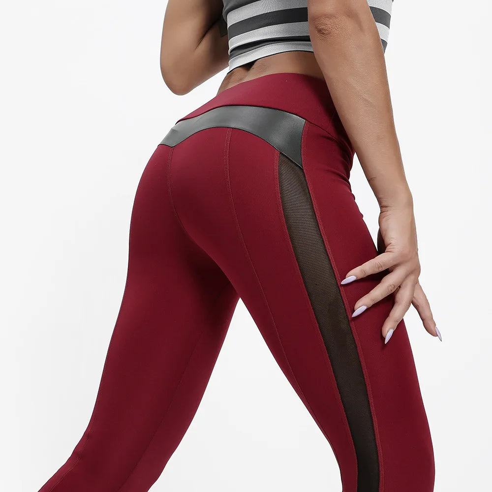 Yogaleggings Sport Dames Fitnesslegging