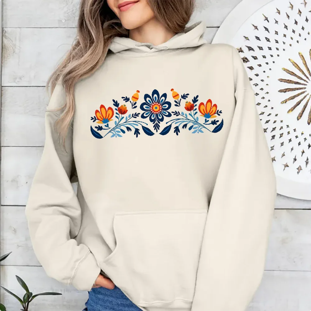 Hoodie Women Casual Washed