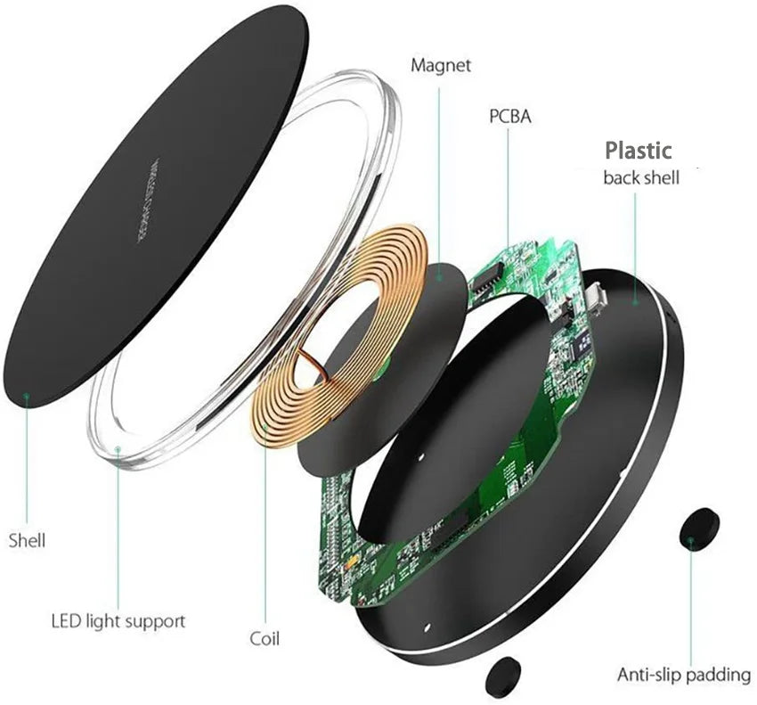 60W Wireless Charger Fast Charging Pad For Huawei