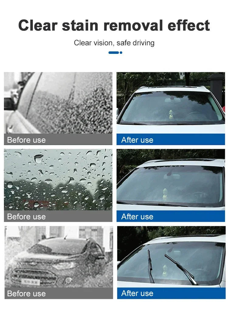 Geconcentreerde tabletten voor ruitenwisservloeistof voor auto's,