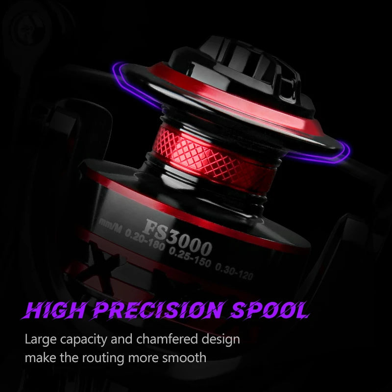 DEUKIO Fishing Reel 2000-7000 Max Drag 12KG