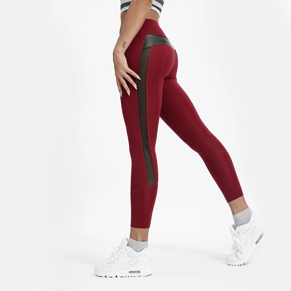 Yogaleggings Sport Dames Fitnesslegging