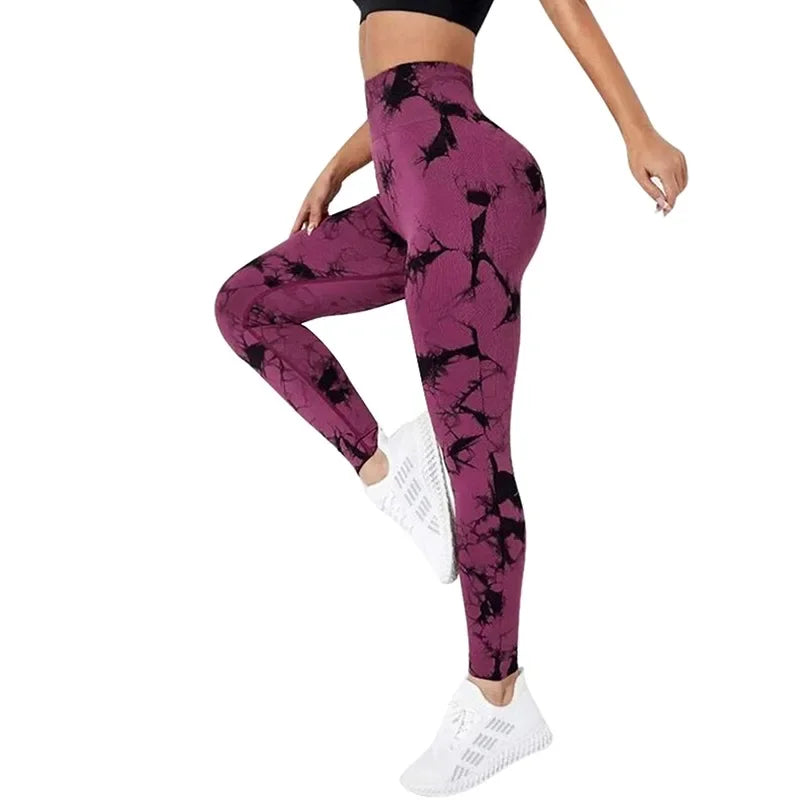 Sexy dames gym yoga leggings hoge taille push-up legging