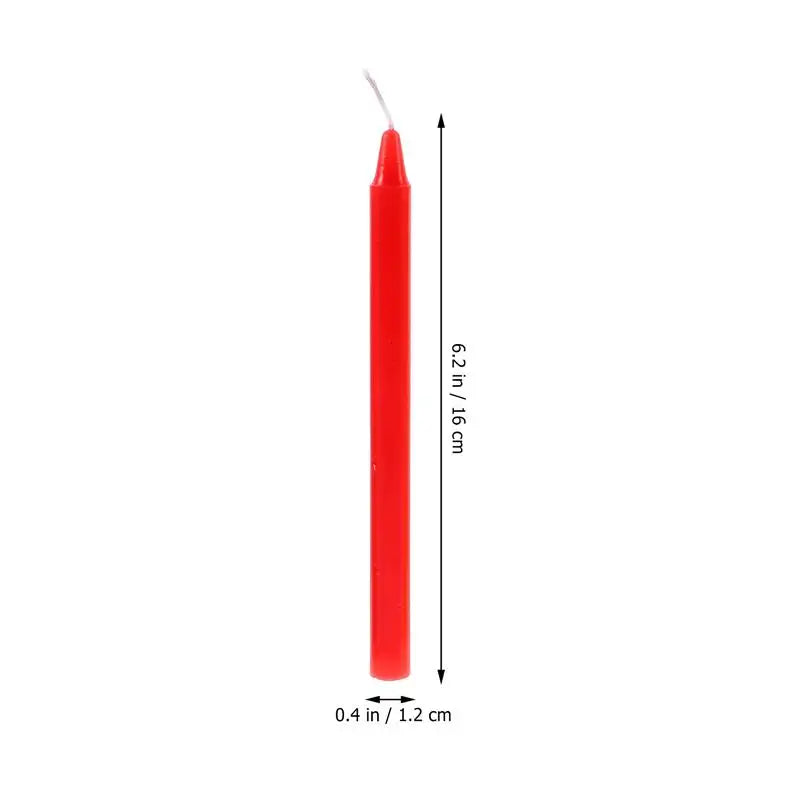 12pcs 16cm Colored Candles Great For Casting
