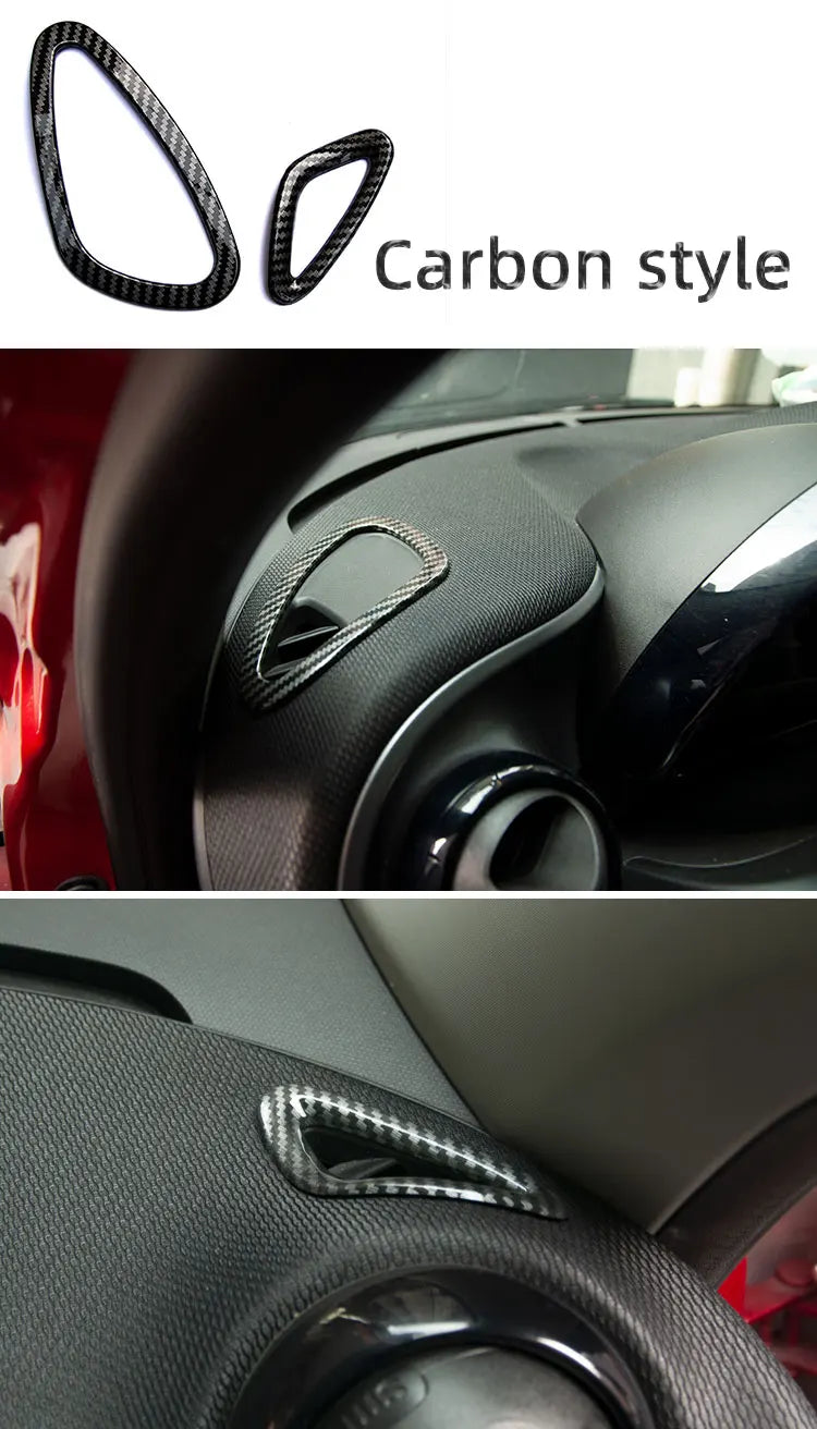 Dashboard Air Outlet Decoration Frame Car Stickers For Mercedes