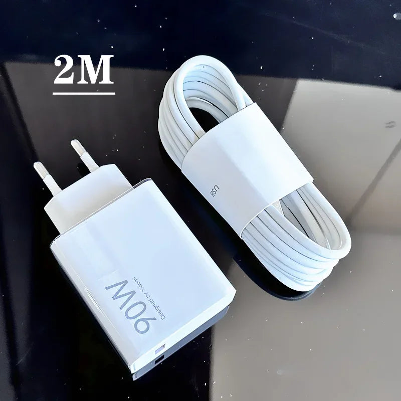 Original Xiaomi Usb Charger 90w EU Turbo Fast Charge Power Adapter Xiao Mi 15 14 13 Ultra 13t Pad 6 Redmi Note 13 Pro 11 Poco X7