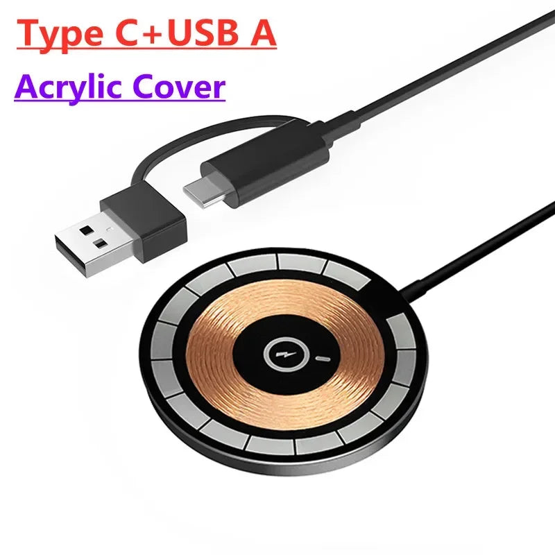 100W Magnetic Wireless Charger Pad Phone