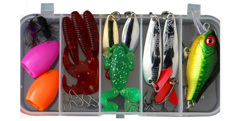 Kit Fishing Lures Set Hard Artificial Wobblers