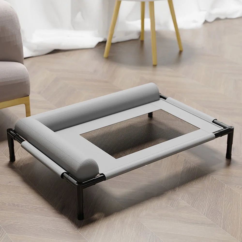 Washable Mesh Elevated Dog Beds Removable Breathable