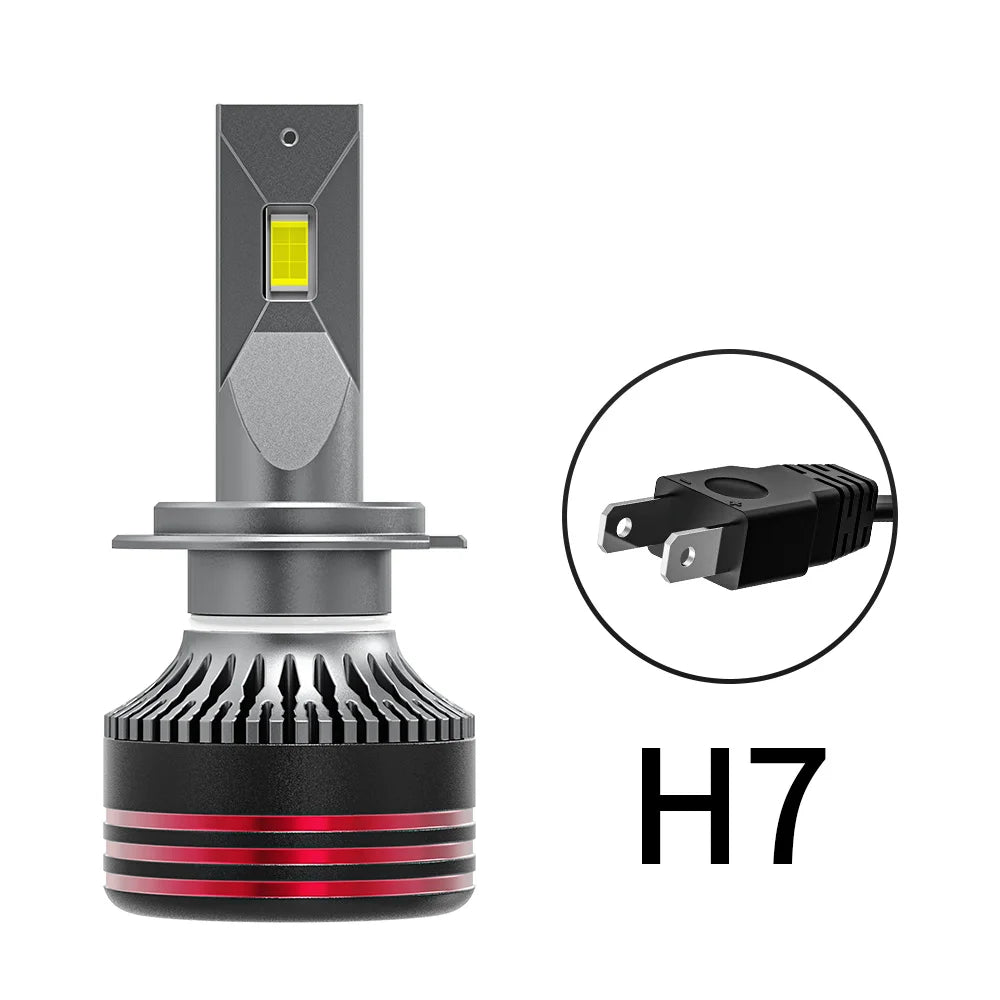 2PCS 9005/HB3 9006/HB4 H7 H11 H4 H1 LED Headlight