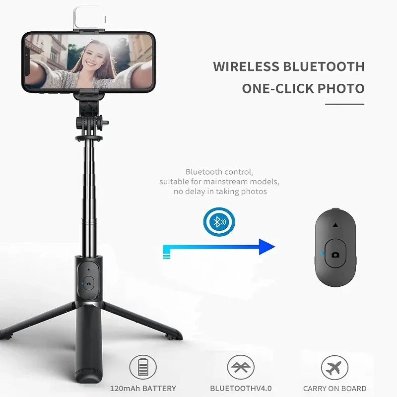 Xiaomi Mijia Selfie Stick 1045mm Wireless Bluetooth LED Fill Light