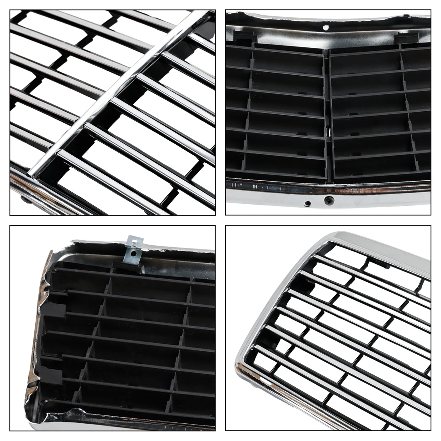 Artudatech Front Bumper Grille Grill Fit Mercedes-Benz E-Class