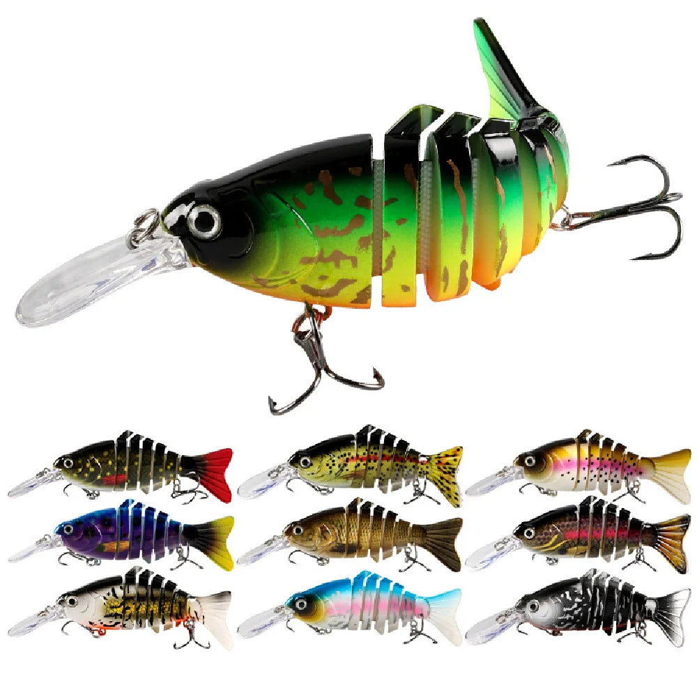 1Pcs Swim Bait Fishing Lures Wobblers 12cm 17g Artificial