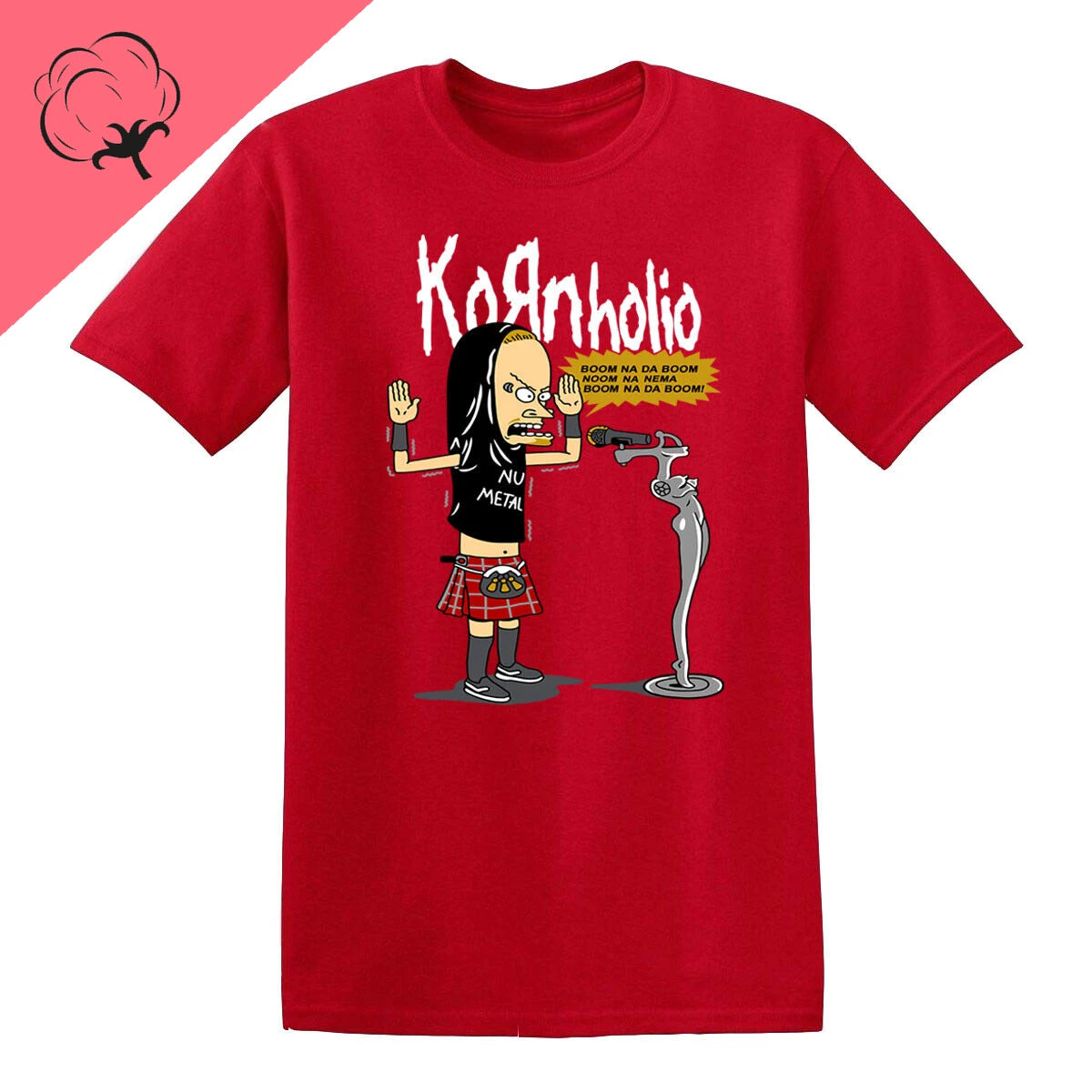 New Kornholio Fun Men's and Women's T-shirts Party Jokes Gift