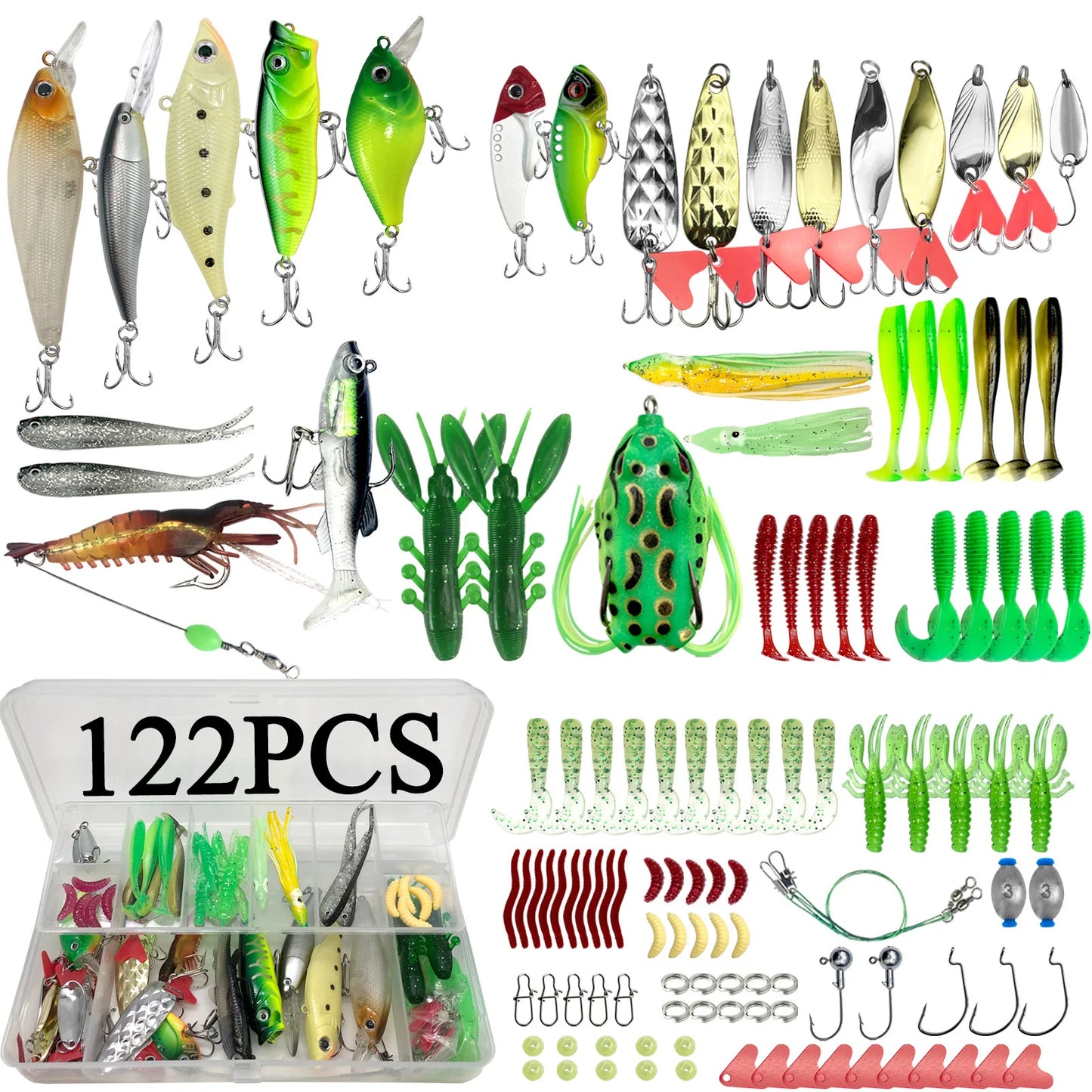 Fishing 26/60/83/122/239/409/410pcs