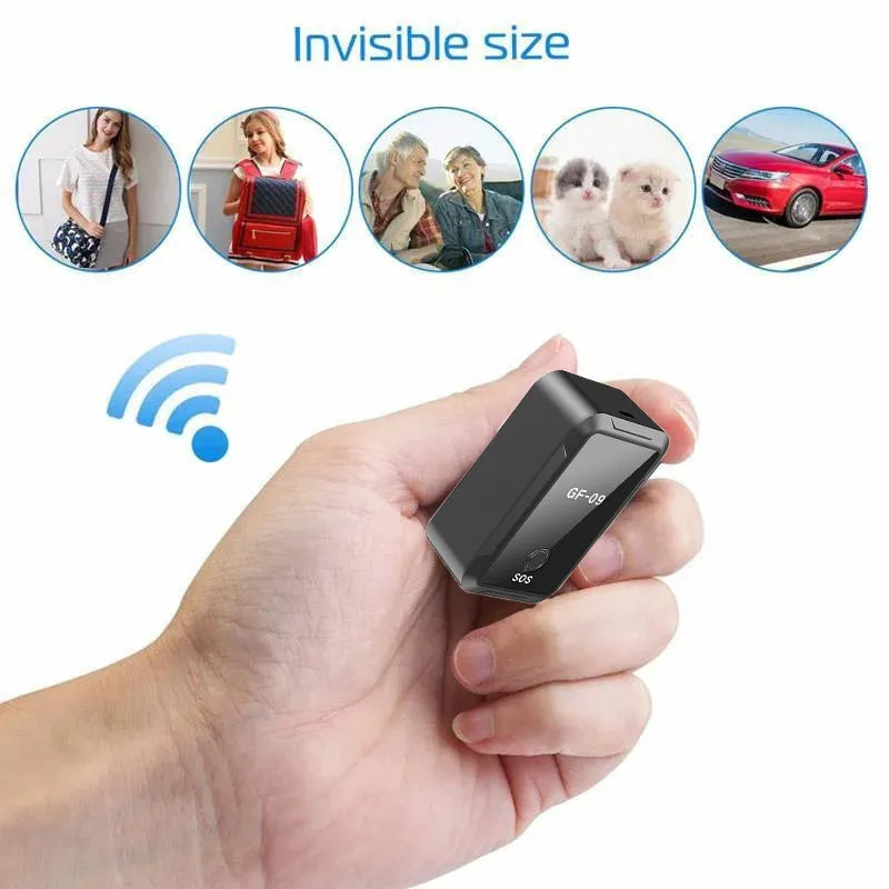 GF-09 Mini Car GPS Tracker Anti Lost Positioning Device Real Time